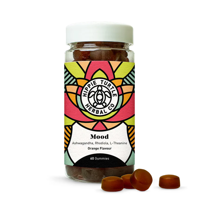 Hippie Turtle Herbal Co Mood Gummies (60 gummies)