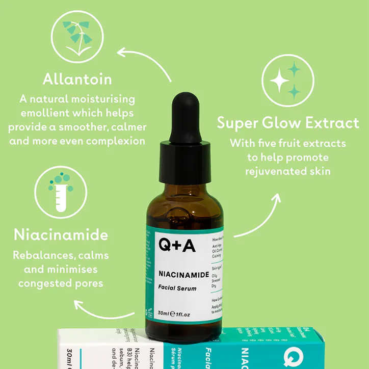 Q+A Niacinamide Facial Serum 30ml detail 3