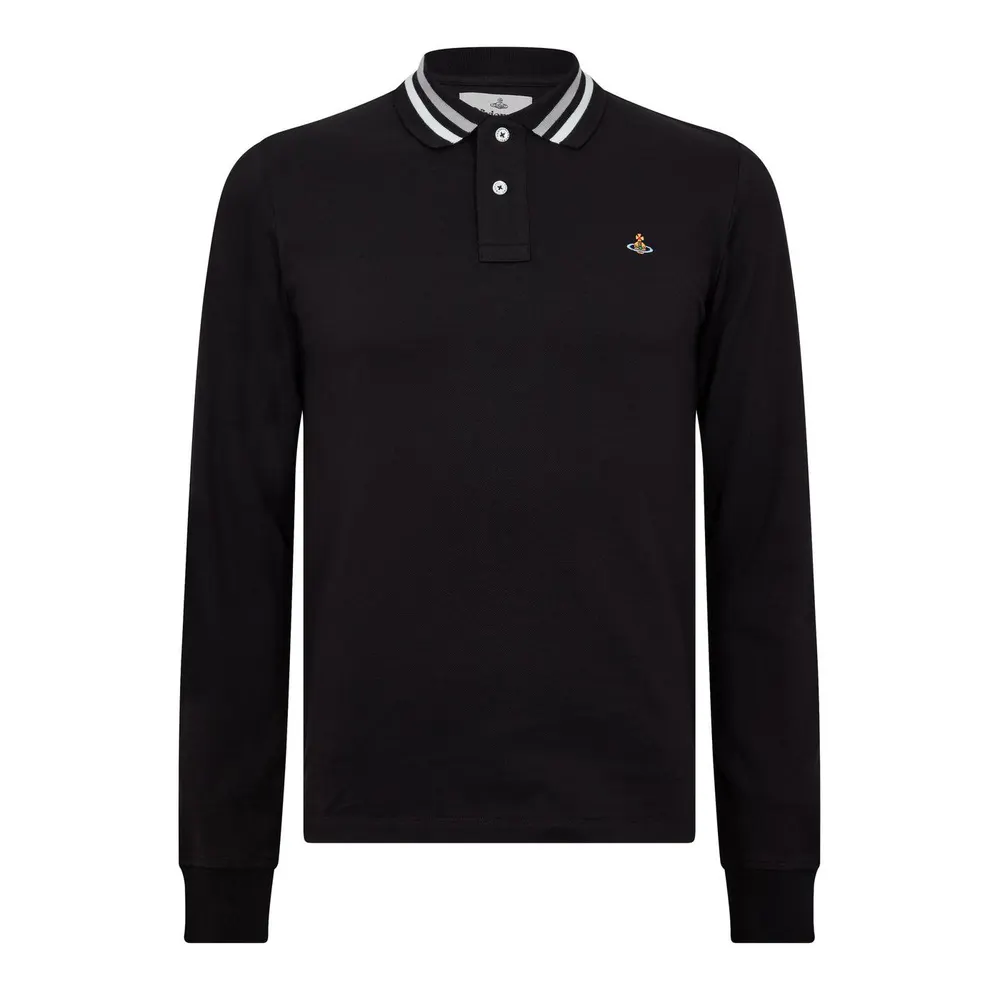 Vivienne Westwood Long Sleeve Polo Shirt