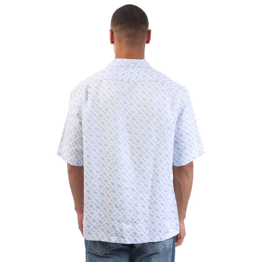 Boss C-Lars-252 Shirt in Blue, additional product view 2