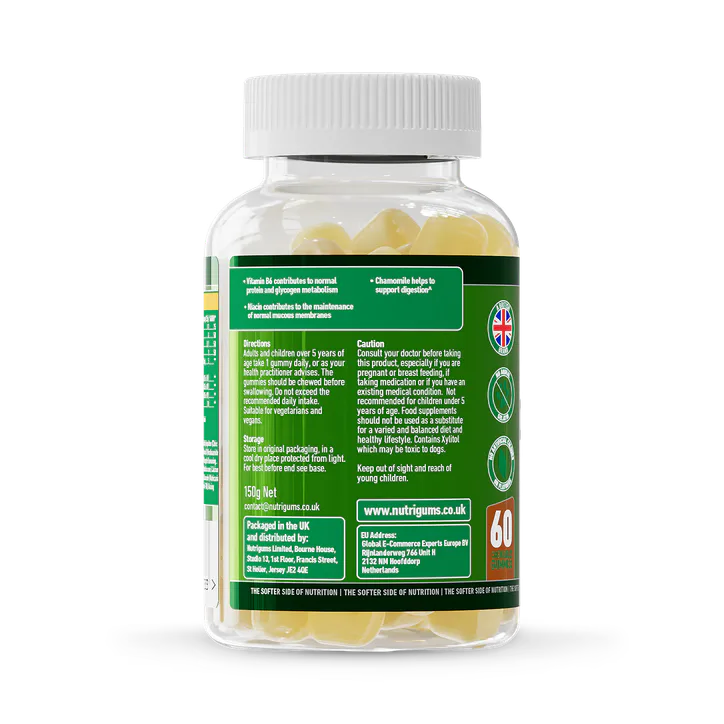 Nutrigums HPPY TMS DGSTN 60 GM - NUTRIGUMS HAPPY TUMS DIGESTION 60 GUMMIES, additional product view 2