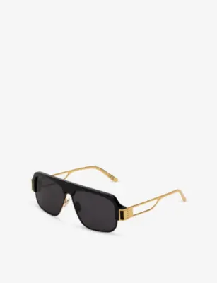RETROSUPERFUTURE X Marni Burullus Oversized Metal Sunglasses detail 2