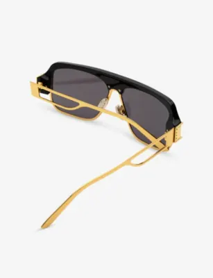 RETROSUPERFUTURE X Marni Burullus Oversized Metal Sunglasses detail 3