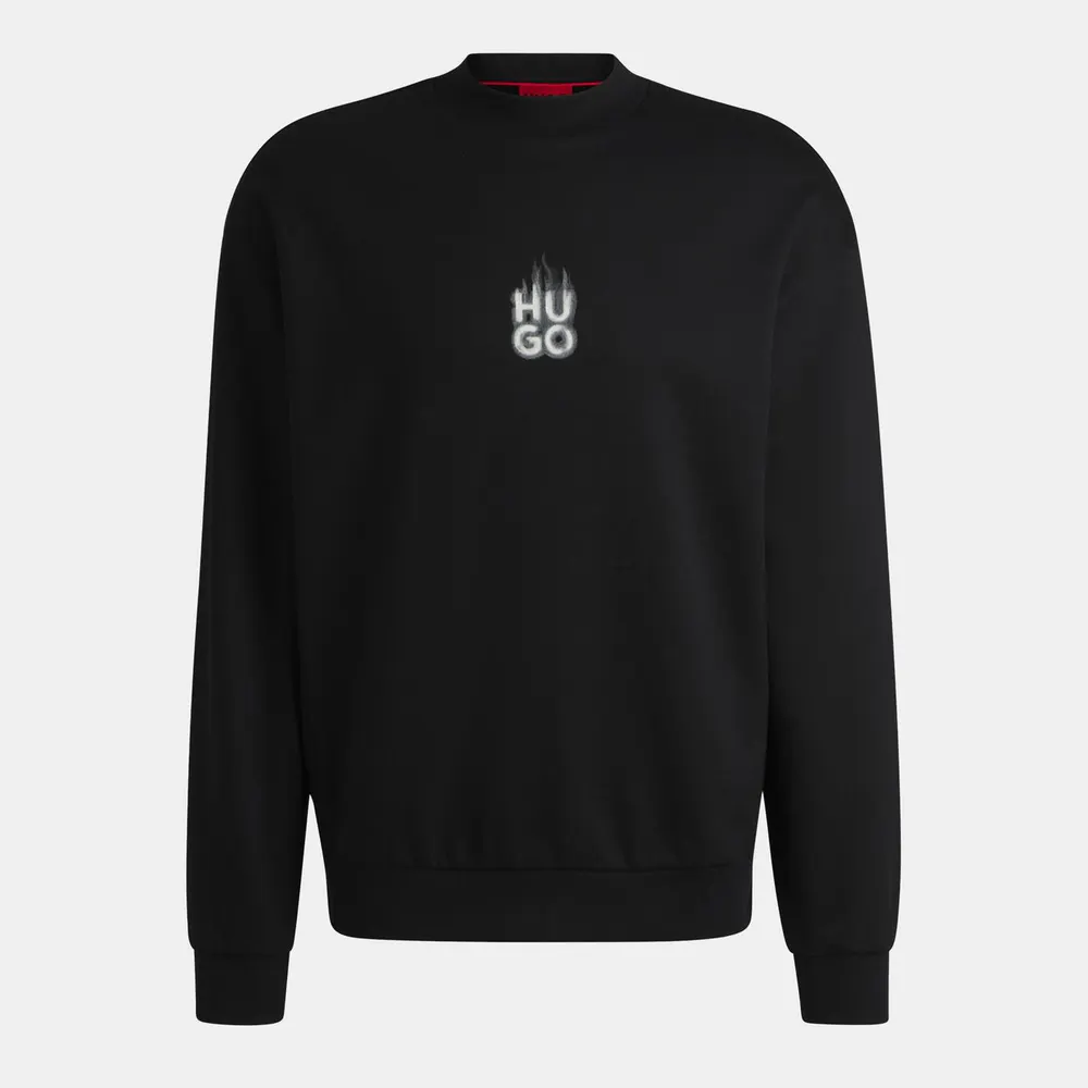 Hugo Men's Durungu Red Crew Sweatshirt