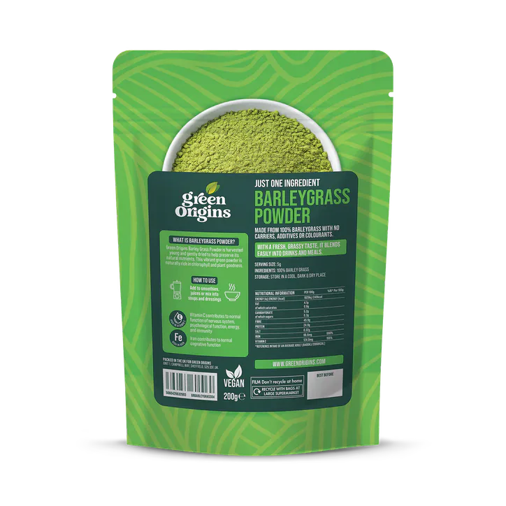 Green Origins Barley Grass Powder 200 g, additional product view 2