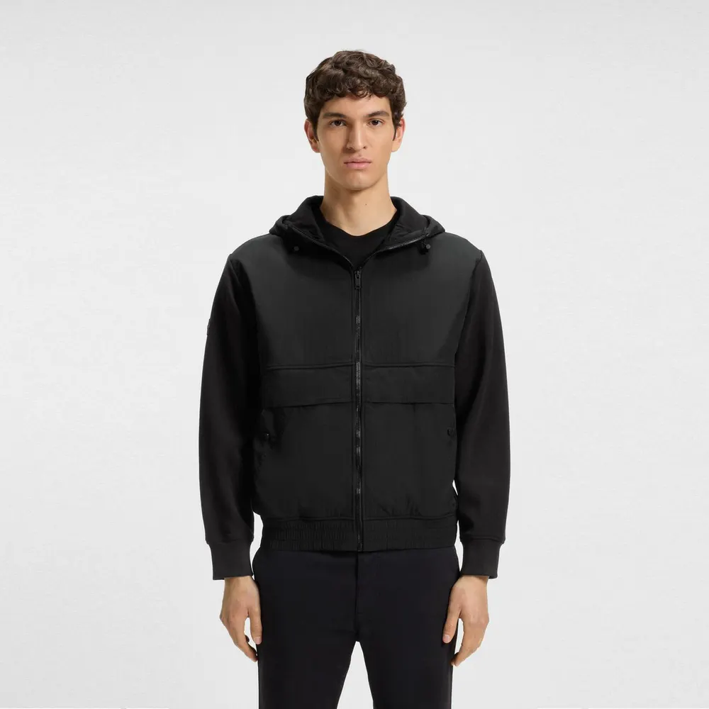 Boss Men's Ze Cotton Long Sleeve Zip Hoodie detail 2