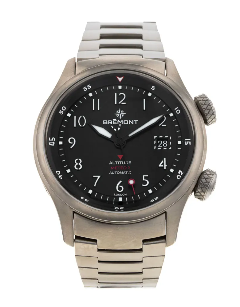 Bremont Altitude ALT42-MT-TI-BKBK-B — 2025 — Excellent in Black Arabic – Pre-owned watches