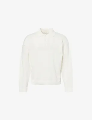 THE COUTURE CLUB Fine-Gauge Knitted Polo Shirt
