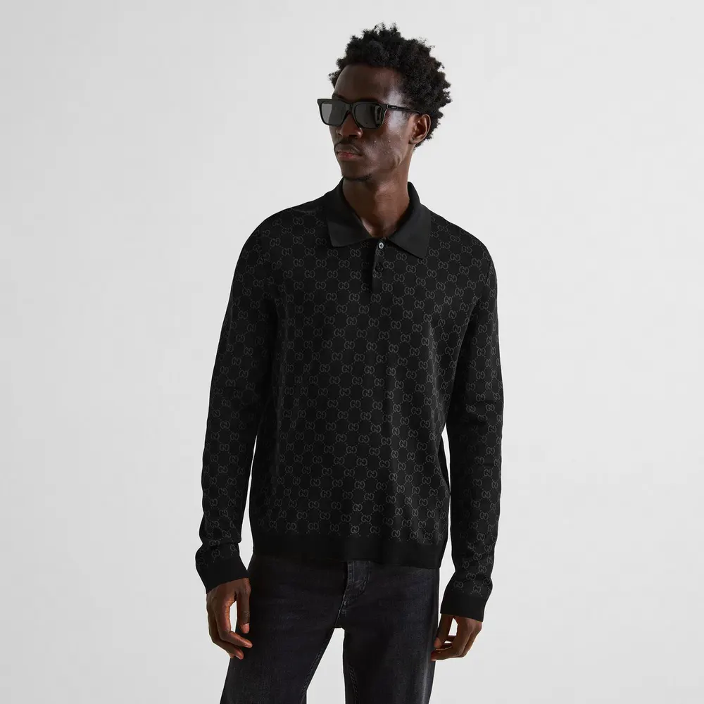 Gucci Gucci AO GG LS Polo Sn64 detail 3