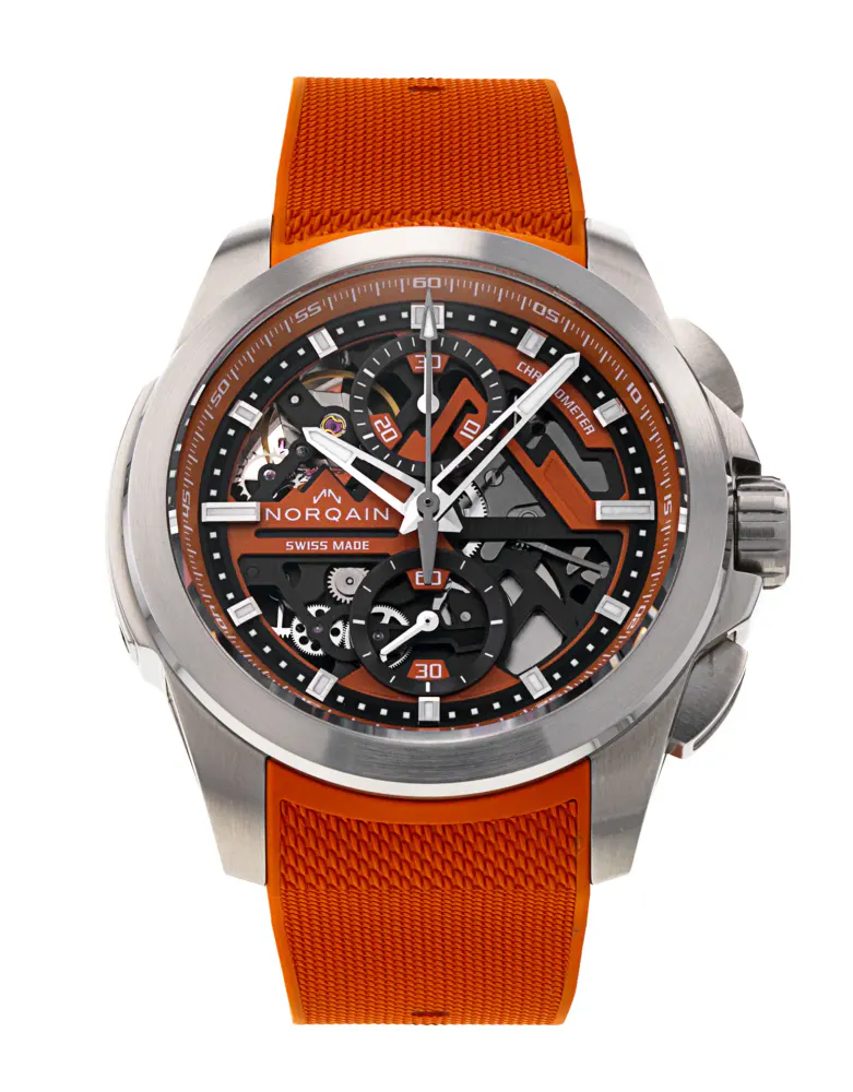 Norqain Independence N3200.40S01.O01 — 2026 — Excellent in Skeleton – Pre-owned watches