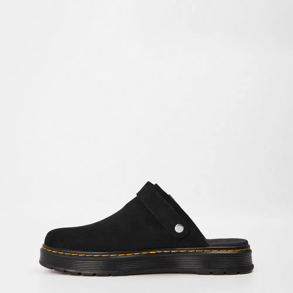 Dr Martens Brookline Mules in Black Suede, additional product view 2