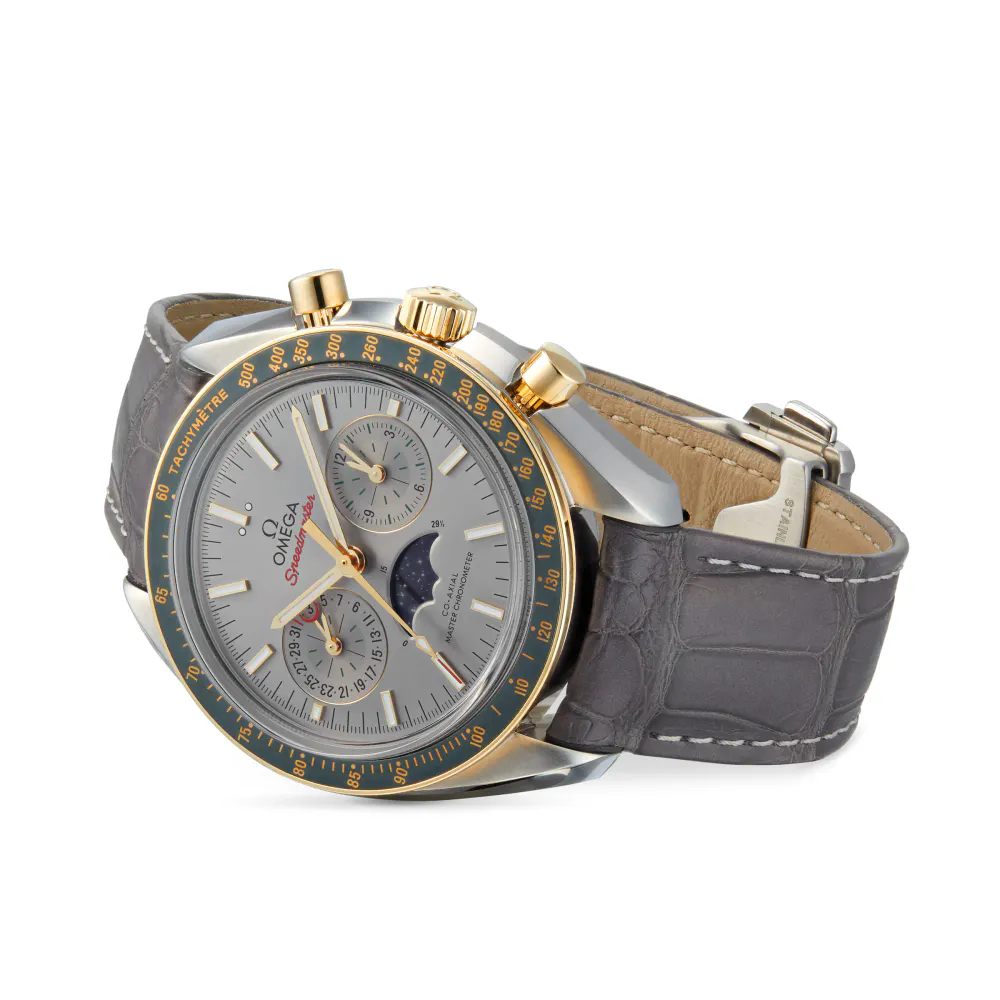 Omega Speedmaster Moonwatch Co-Axial Moonphase 44mm Mens Watch in Grey, additional product view 2