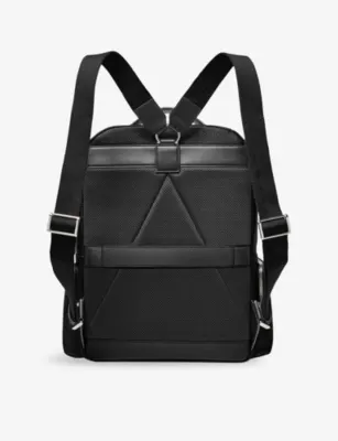 ASPINAL OF LONDON Zipped Leather Backpack detail 3