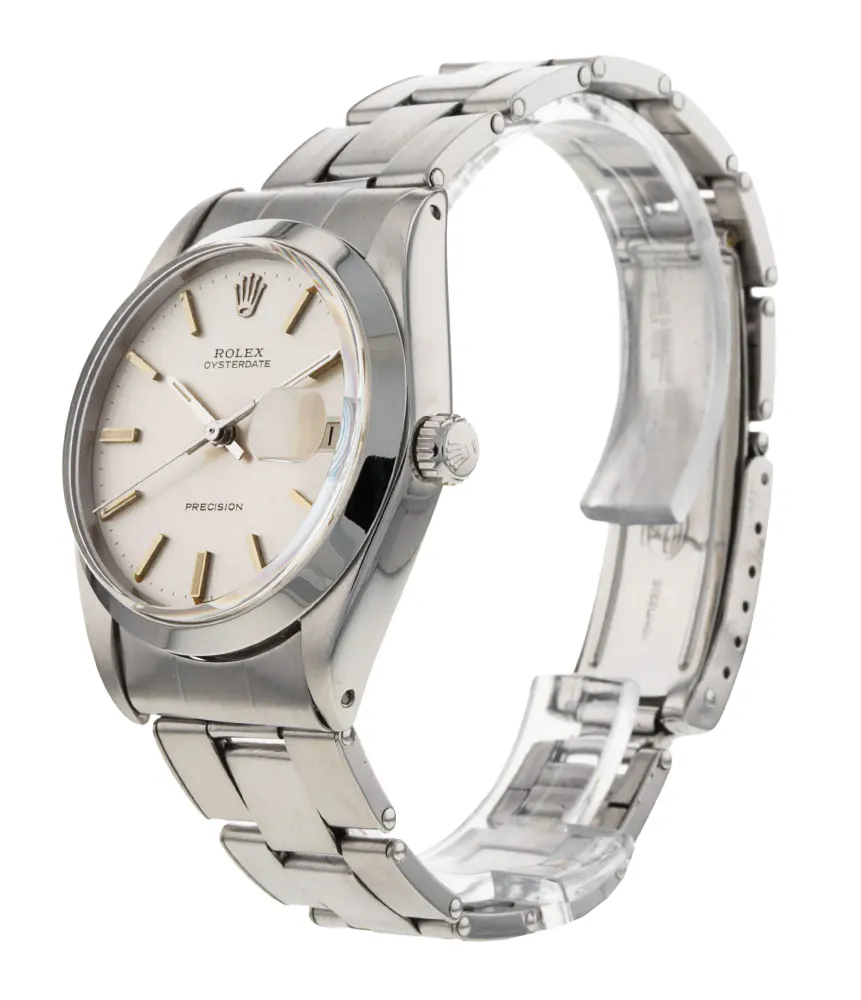 Rolex Oyster Precision 6694 — 1963 — Very good in Baton argent, additional product view 2