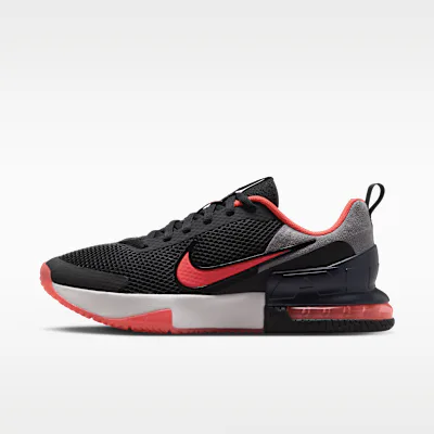 Nike Air Max Alpha Trainer 6 Premium Men's Workout Shoes - Black/Pencil Point/Anthracite/Bright Crimson