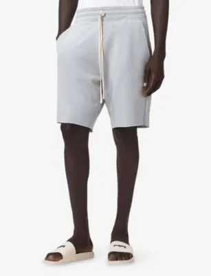 ALLSAINTS Helix Straight-Fit Cotton-Jersey Shorts detail 3