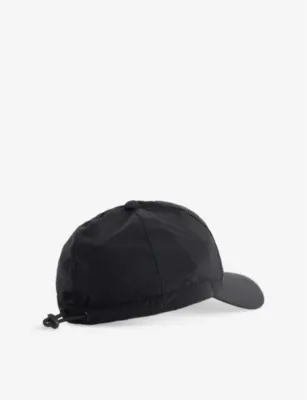STONE ISLAND Compass embroidered-patch shell baseball cap - M detail 3