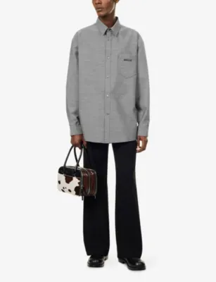 MARNI Oversized Long-Sleeve Wool Shirt detail 2