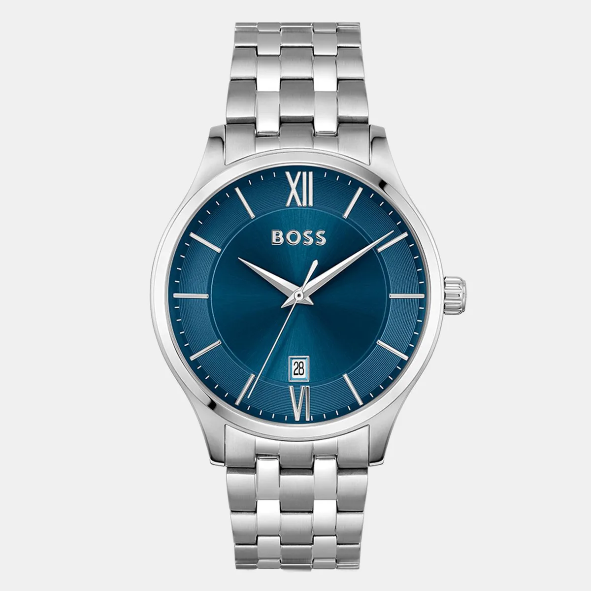 Boss Gents BOSS Elite Stainless Steel Bracelet Watch
