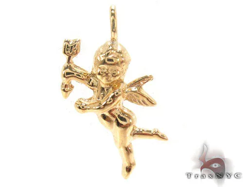 RINA - SUNNY 2 18K Yellow Gold Angel Pendant 34382 in Rose Gold – Pendant
