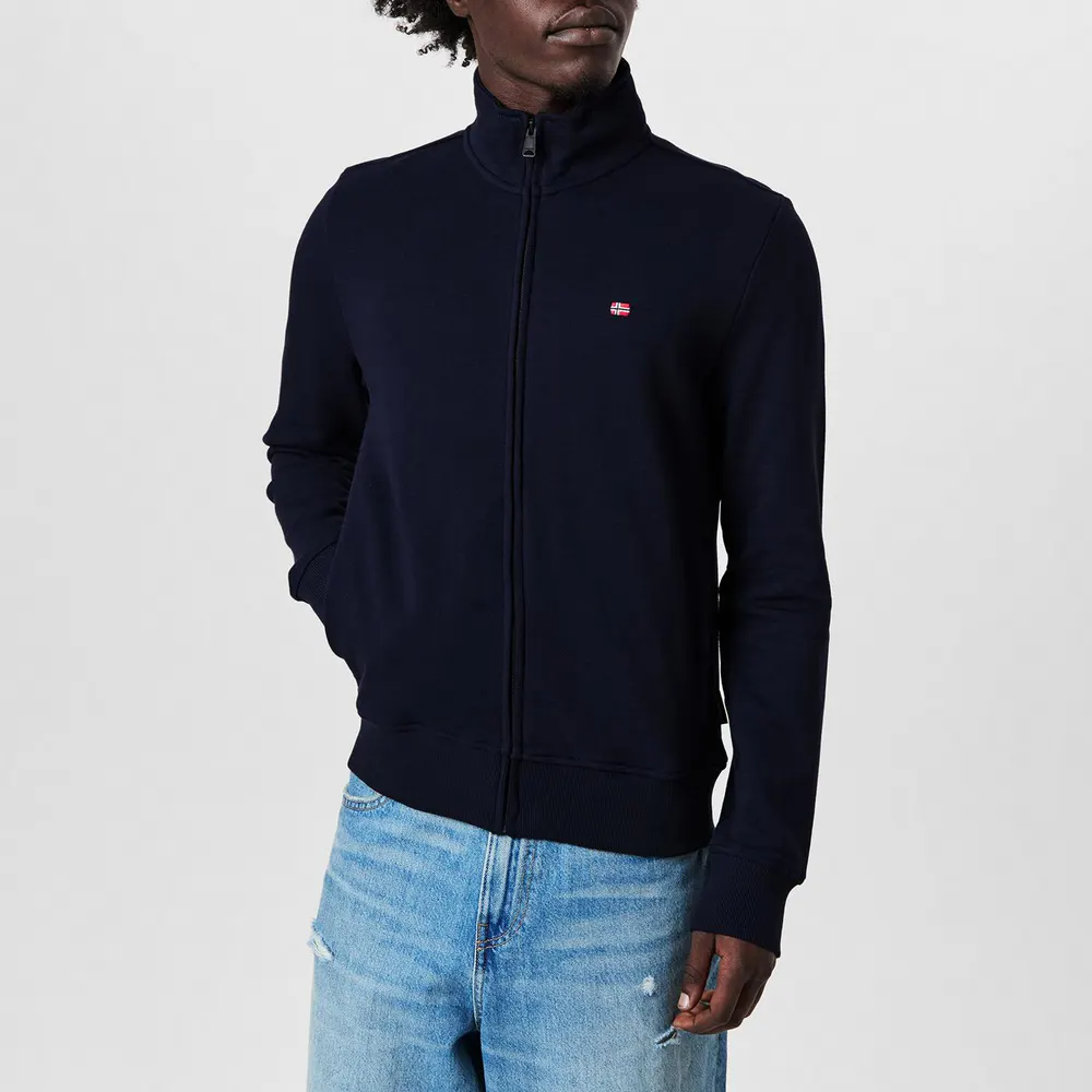 Napapijri Men's BALIS Full Zip Fleece detail 3