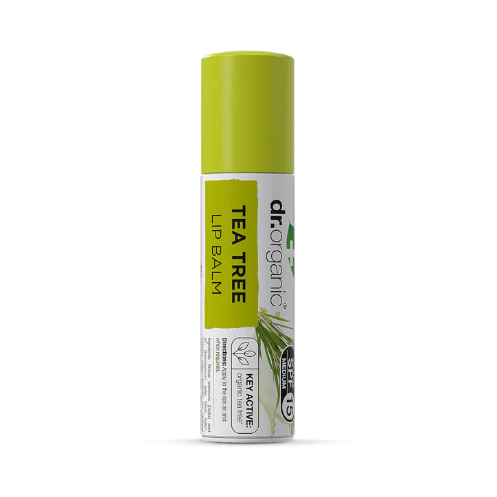 Dr Organic Tea Tree Lip Balm SPF 15 5.7ml