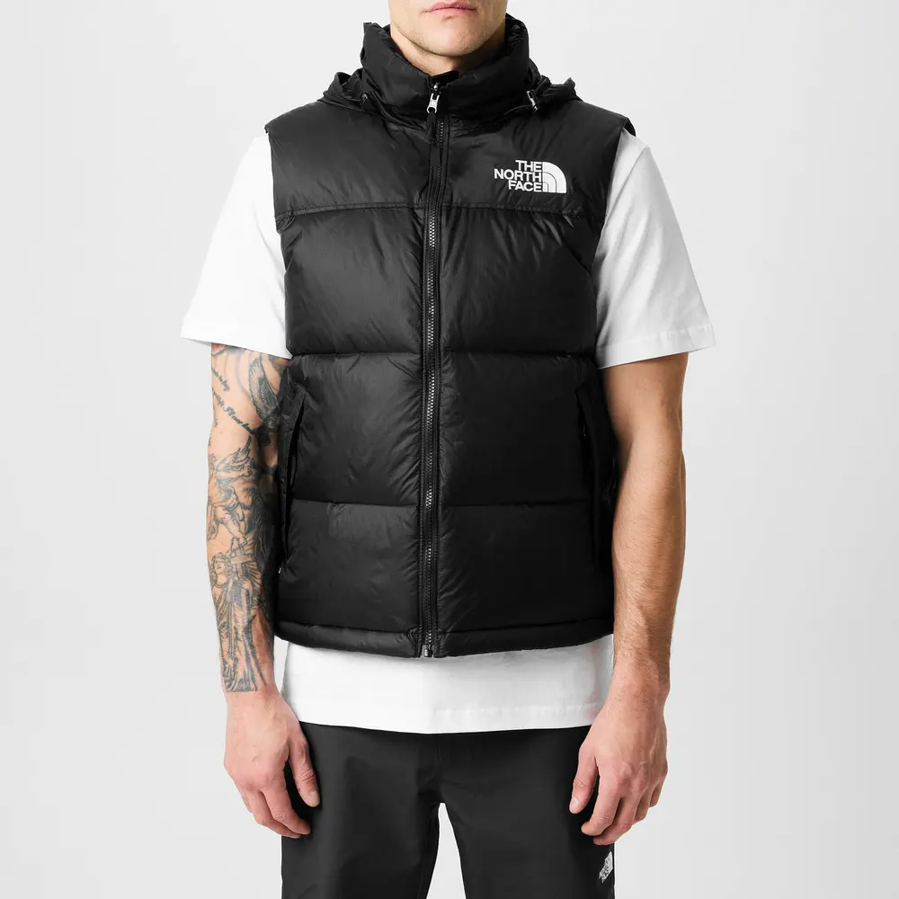 The North Face Mens 1996 Retro Nuptse 700-Fill Down Water Resistant Recycled Gilet detail 3