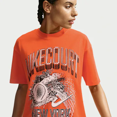 Nike NikeCourt Slam Tennis T-Shirt - Brilliant Orange in Brilliant Orange – Nike men's and unisex