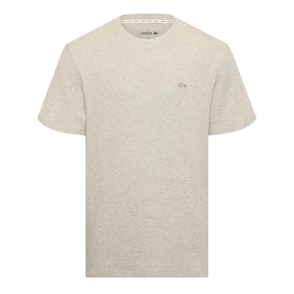 Lacoste Men's Waffle Short Sleeve Pyjama Top