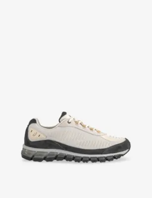 ASICS Gel-Quantum 360 Mesh and Suede Trainers - 6 in CREAM OBSIDIAN GREY – Mens | Trainers | Lace up trainers