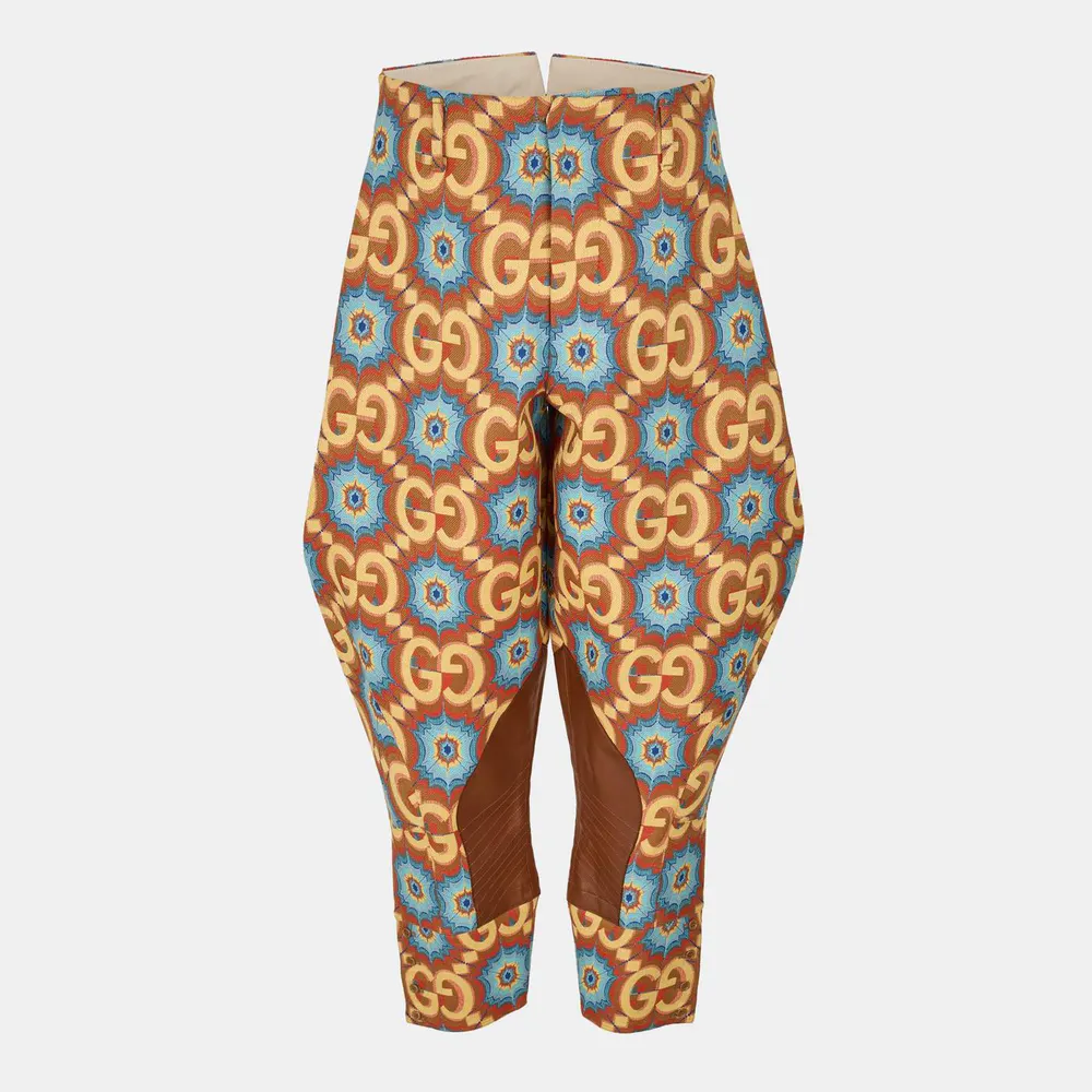 Gucci Men's Relaxed Wide Leg Trousers