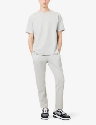 ARNE Slim-Leg Interlock Cotton-Jersey Jogging Bottoms detail 2