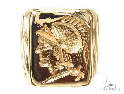 RINA - For Him CUSTOM Mens Custom Jewelry Gladiator Ring 36248 in Rose Gold / 5 – Ring