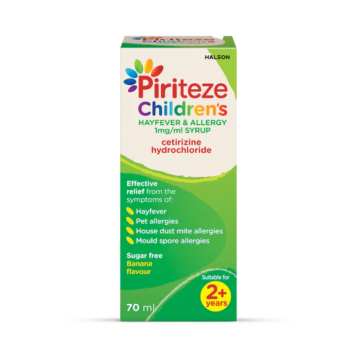 Piriteze Allergy 1mg/1ml Syrup 70ml, additional product view 2