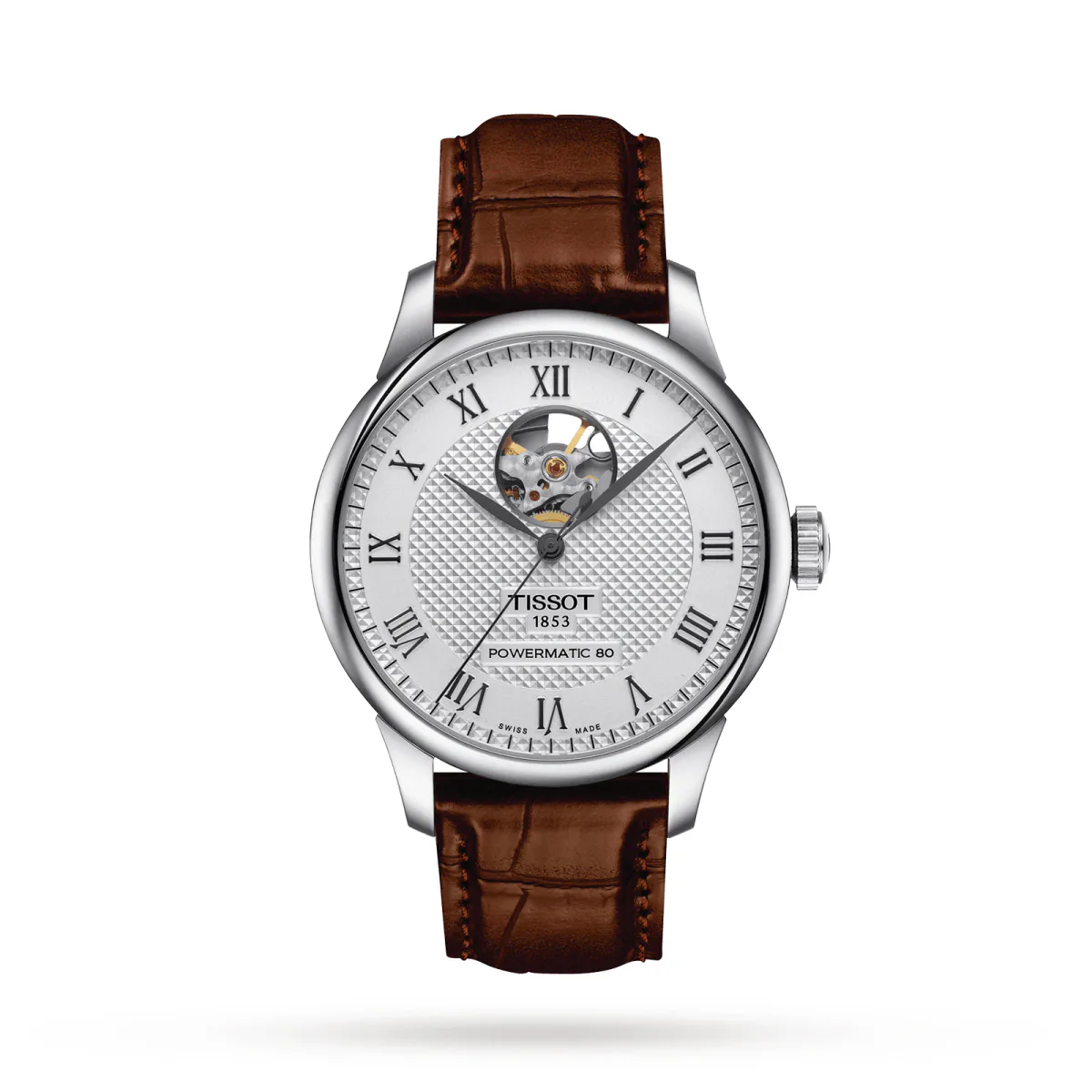 Tissot Le Locle Powermatic 80 Open Heart 39mm Mens Watch