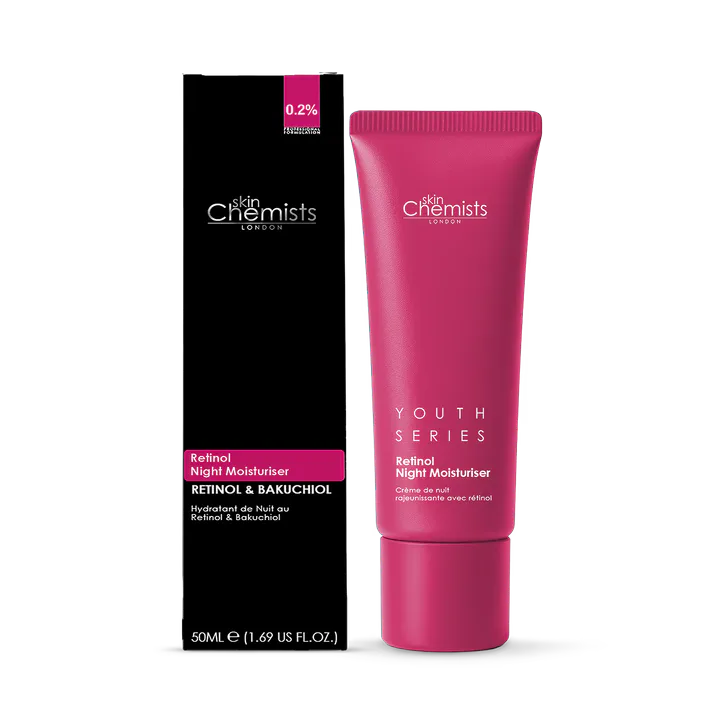 skinChemists Retinol Bakuchiol Night Moisturiser 50ml