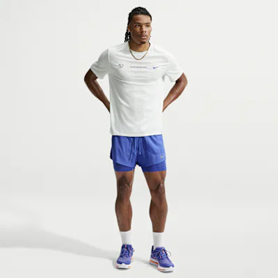 Nike Stride Men's Dri-FIT 13cm (approx.) Hybrid Running Shorts - Lapis in Lapis – Nike men's and unisex