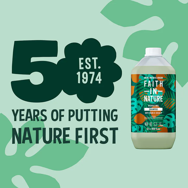 Faith in Nature Shampoo for Dry Hair Coconut 5L, additional product view 2