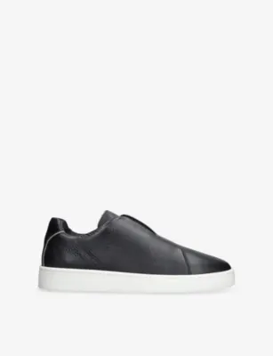 AURELIEN AUR3 Leather Trainers - EUR 40 / 6 UK MEN