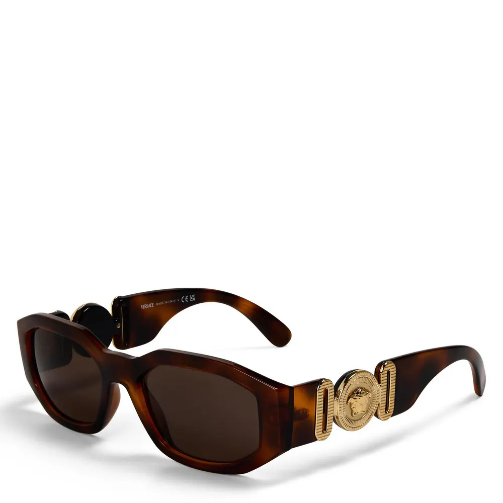 Versace Men's 0VE4361 Oval Sunglasses