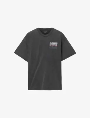 ALLSAINTS Graphene Branded-Print Cotton-Jersey T-Shirt