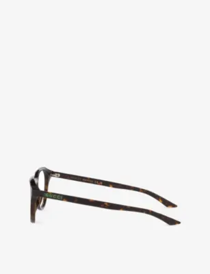 GUCCI GC002759 Round-Frame Acetate Eyeglasses detail 2