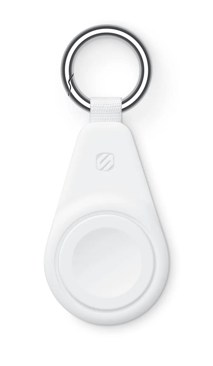 Scosche WatchIt Keychain Apple Watch Magnetic Fast Charger - White