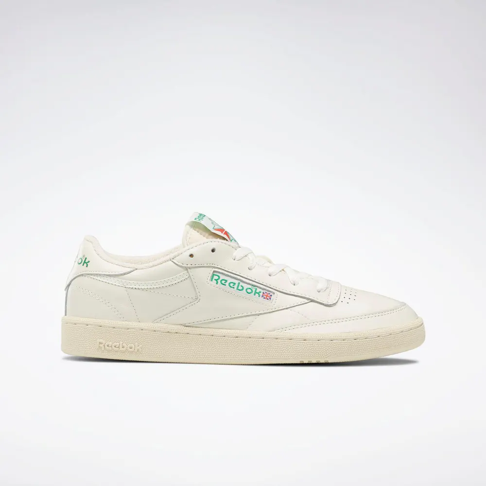 Reebok Men's Club C 85 Low-Top Trainers in Off White – Footwear