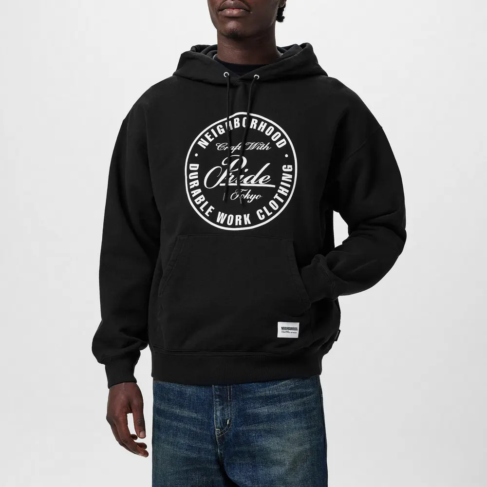 Neighborhood Men's Neighbourhood Classic Pull Over Hoodie in Black – Clothing