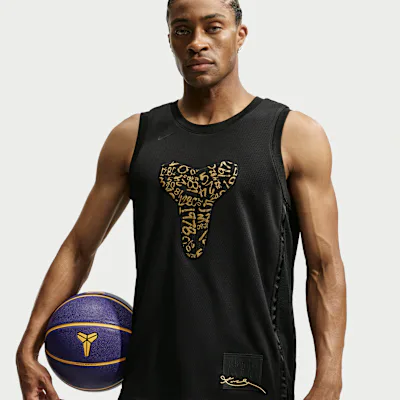 Nike Kobe Men's Performance Sleeveless Top - Black/Metallic Gold in Black/Metallic Gold – Nike men's and unisex