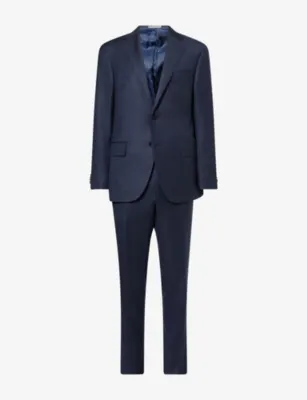 CORNELIANI Single-Breasted Notch-Lapel Wool Suit