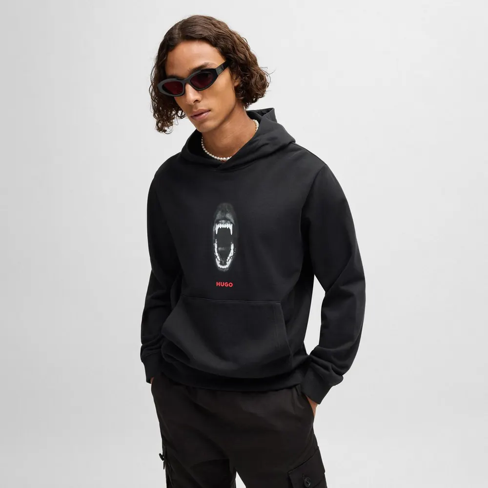 Hugo Men's Dartchon Hoodie detail 2