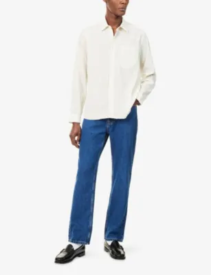 PERCIVAL Lorenzo Pearce Striped Woven Shirt detail 2