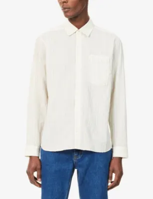 PERCIVAL Lorenzo Pearce Striped Woven Shirt detail 3